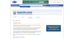 Desktop Screenshot of cadastro.catho.com.br